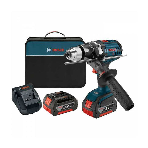 Bosch 18V EC Brushless Brute Tough 1/2" Drill/Driver with Batteries and Charger Model#: DDH183-01