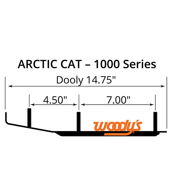 WOODY'S DOOLY CARBIDE RUNNER (DA6-1000)