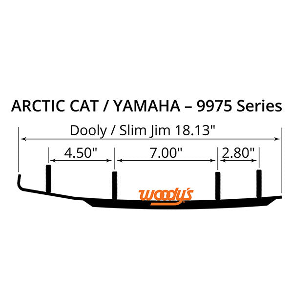 WOODY'S DOOLY CARBIDE RUNNER (DA6-9975)