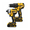 DeWalt 20V MAX Brushless Compact Drill / Impact Driver Combo Kit Model