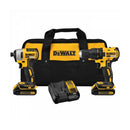 DeWalt 20V MAX Brushless Compact Drill / Impact Driver Combo Kit Model