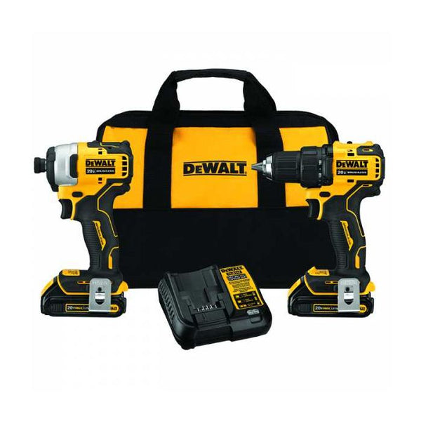 DeWalt ATOMIC 20V MAX Brushless Compact Drill/Impact Driver Combo Kit Model#: DCK278C2