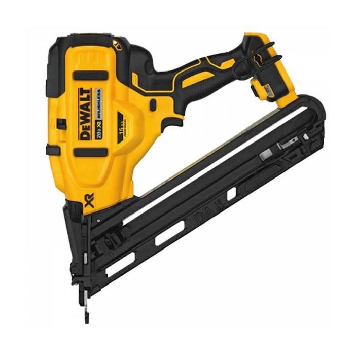 DeWalt 20V MAX XR 15ga Cordless Angled Finish Nailer Model