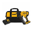 DeWalt 20V MAX XR 15ga Cordless Angled Finish Nailer Kit Model