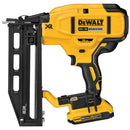 DeWalt 20V MAX XR 16ga Cordless Straight Finish Nailer Kit Model