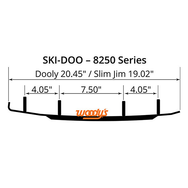 WOODY'S DOOLY CARBIDE RUNNER (DS4-8250)