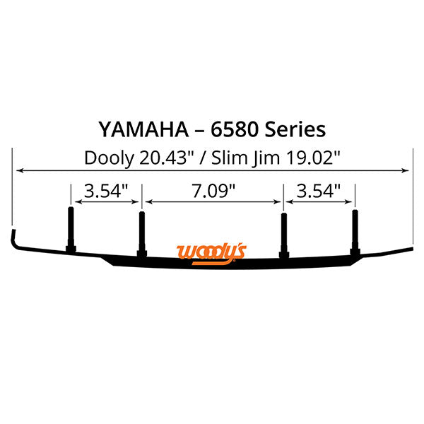 WOODY'S DOOLY CARBIDE RUNNER (DY4-6580)