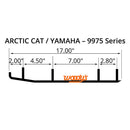 WOODY?S FLAT-TOP EXTENDER TRAIL III 4" CARBIDE RUNNER (EAT3-9975)