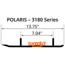 SHUR-STEER POLARIS 4" PAIR (EPI3-3180)