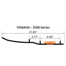 WOODY'S FLAT-TOP EXTENDER TRAIL III 4" CARBIDE RUNNER (EYV3-5500)