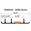 WOODY'S FLAT-TOP EXTENDER TRAIL III 4" CARBIDE RUNNER (EYV3-6590)