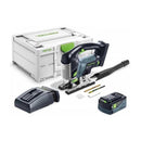 Festool PSC 420 EB Carvex Cordless Jig Saw Kit - D-Handle Model
