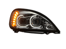 Brilliant Series Freightliner Columbia Led Headlight Chrome Passenger 01-20