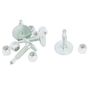 WOODY'S GRAND MASTER SINGLE PLY TRACK STUD & NUT 48PK (GMP-1325-48)