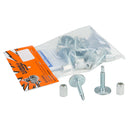 WOODY'S GRAND MASTER SINGLE PLY TRACK STUD & NUT 12PK (GMP-1575-12)