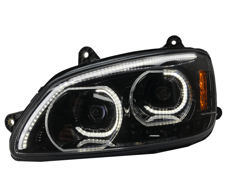 Brilliant Series Kenworth T660 Led Headlight Black Driver 2008-2017