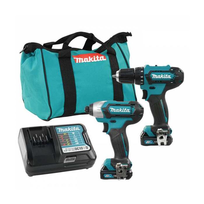 Makita CXT 12V MAX 2pc Drill / Impact Driver Combo Kit Model