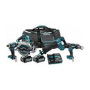 Makita XGT 40V MAX Impact Driver / Hammer Drill / Circ Saw / Recip Saw Combo Kit Model