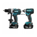 Makita 18V Hammer Drill / Impact Driver Combo Kit Model