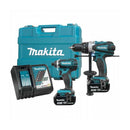 Makita 18V Hammer Drill / Impact Driver Combo Kit Model