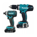 Makita 2pc Drill Driver / Impact Driver Combo 1.5 Ah Kit Model