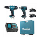 Makita 2pc Drill Driver / Impact Driver Combo Kit Model