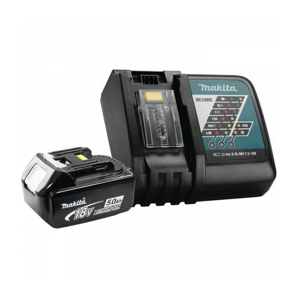 Makita 18V 5.0 Ah Battery and Rapid Charger Kit Model#: Y-00309