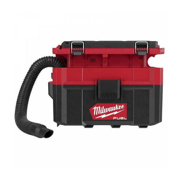 Milwaukee M18 FUEL 18 Volt Lithium-Ion Brushless Cordless PACKOUT 2.5 Gallon Wet/Dry Vacuum - Tool Only Model