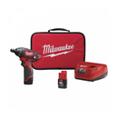 Milwaukee M12 12 Volt Lithium-Ion Cordless 1/4 in. Hex Screwdriver Kit Model