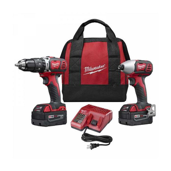 Milwaukee M18 2-Tool Drill / Impact Driver Combo Kit Model#: 2697-22