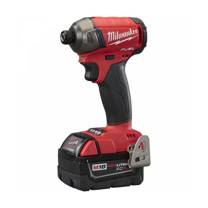 Milwaukee M18 FUEL 18 Volt Lithium-Ion Brushless Cordless SURGE 1/4 in. Hex Hydraulic Driver Kit Model
