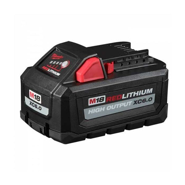 Milwaukee M18 18 Volt Lithium-Ion Cordless REDLITHIUM HIGH OUTPUT XC 6.0Ah Battery Pack Model#: 48-11-1865