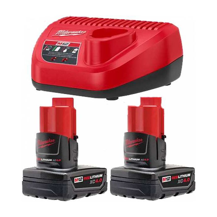 Milwaukee M12 REDLITHIUM XC Starter Kit Model