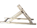 Handlers Choice Aluminum / Steel Teeter, 12ft with Adjustable Height