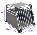 K-9 Shield Aluminum Pro Series Car Crates
