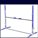 Clip and Go Portable Folding Dog Agility Ready Jump With Bar MK-106662