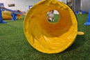 Munro Kennels Puppy Tunnel - 16"D x 78" Yellow PVC MK-30138