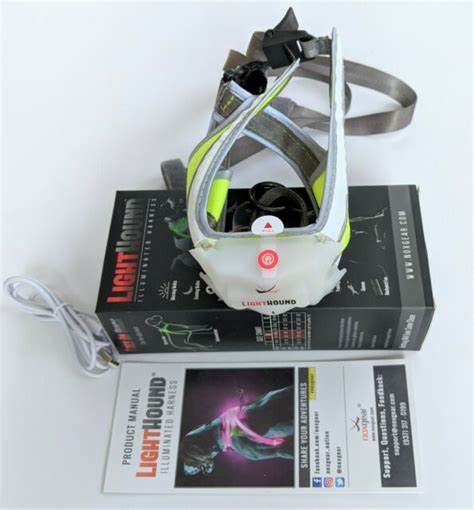 Noxgear LightHound - LED Illuminated Dog Harness