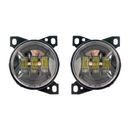 Brilliant Series Peterbilt 579/587 Fog Light Kit Chrome Pair