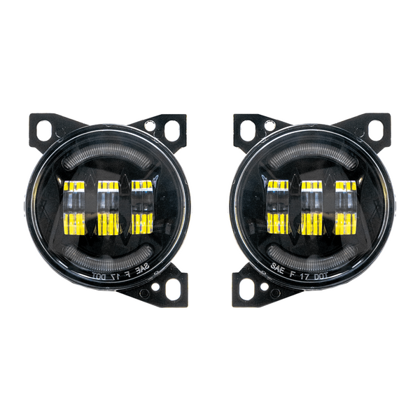 Brilliant Series Peterbilt 579/587 Fog Light Kit Black Pair