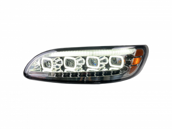 Brilliant Series Peterbilt Led 386 387 330 335 382 384 Passenger 2005-2021 Chrome