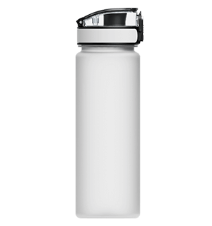Aqualok Water Bottle - White