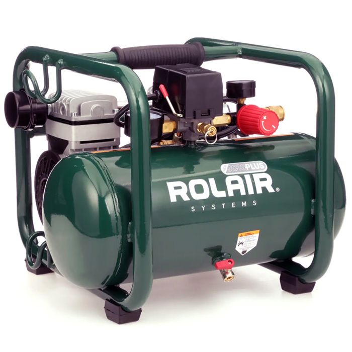 Rolair 1 HP 2.5 Gallon Super Quiet Portable Air Compressor Model