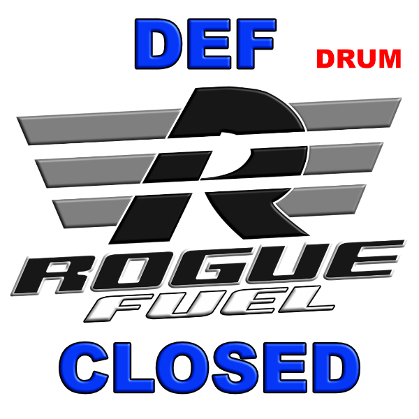 Rogue Fuel - 208L DEF Fluid Sold By The Drum (Closed Drum) PN