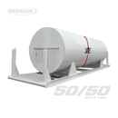 Rogue Fuel - Meridian - 25,000 Litre/ 5,499 Gallon HD Double Wall 50/50 Split Fuel Tank & Skid With Bollards & Drip Tubes - Model