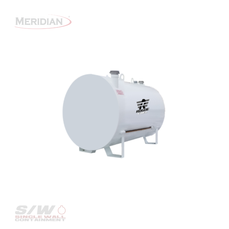 Rogue Fuel| Meridian - 2,300 Litre/ 500 Gallon Single Wall Utility Fuel Tank - Model