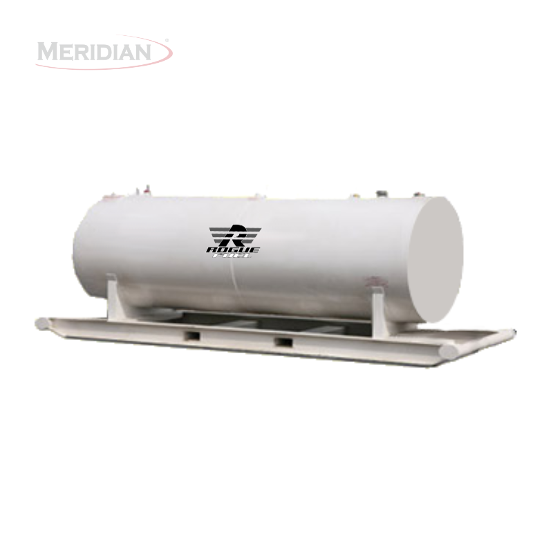 Rogue Fuel| Meridian - 4,600 Litre/ 1000 Gallon Double Wall Fuel Tank & Skid, Fully Welded Saddle - Model