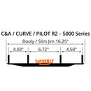 WOODY'S C&A SKI SLIM JIM 6" (SC6-5000)