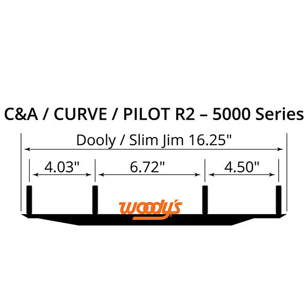 WOODY'S C&A SKI SLIM JIM 6" (SC6-5000)