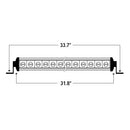 31.5" Single Row Curved LED Light Bar - SRX31.5 10-10019